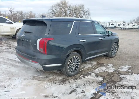 2024 Hyundai Palisade Calligraphy from USA, damaged, VIN KM8R7DGE4RU647899